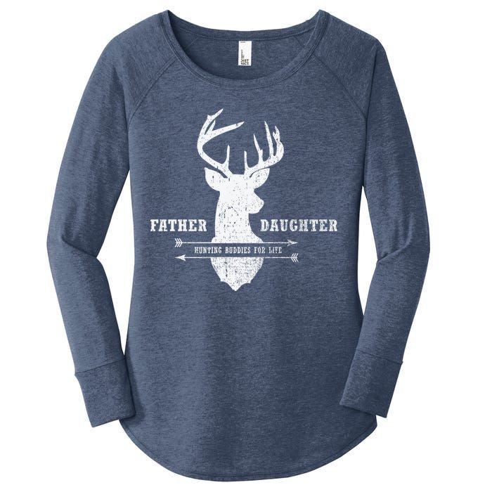 Father Daughter Hunting Women's Perfect Tri Tunic Long Sleeve Shirt