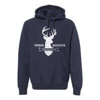 Father Daughter Hunting Premium Hoodie