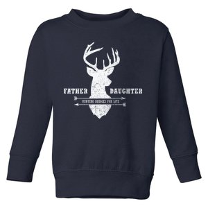 Father Daughter Hunting Toddler Sweatshirt