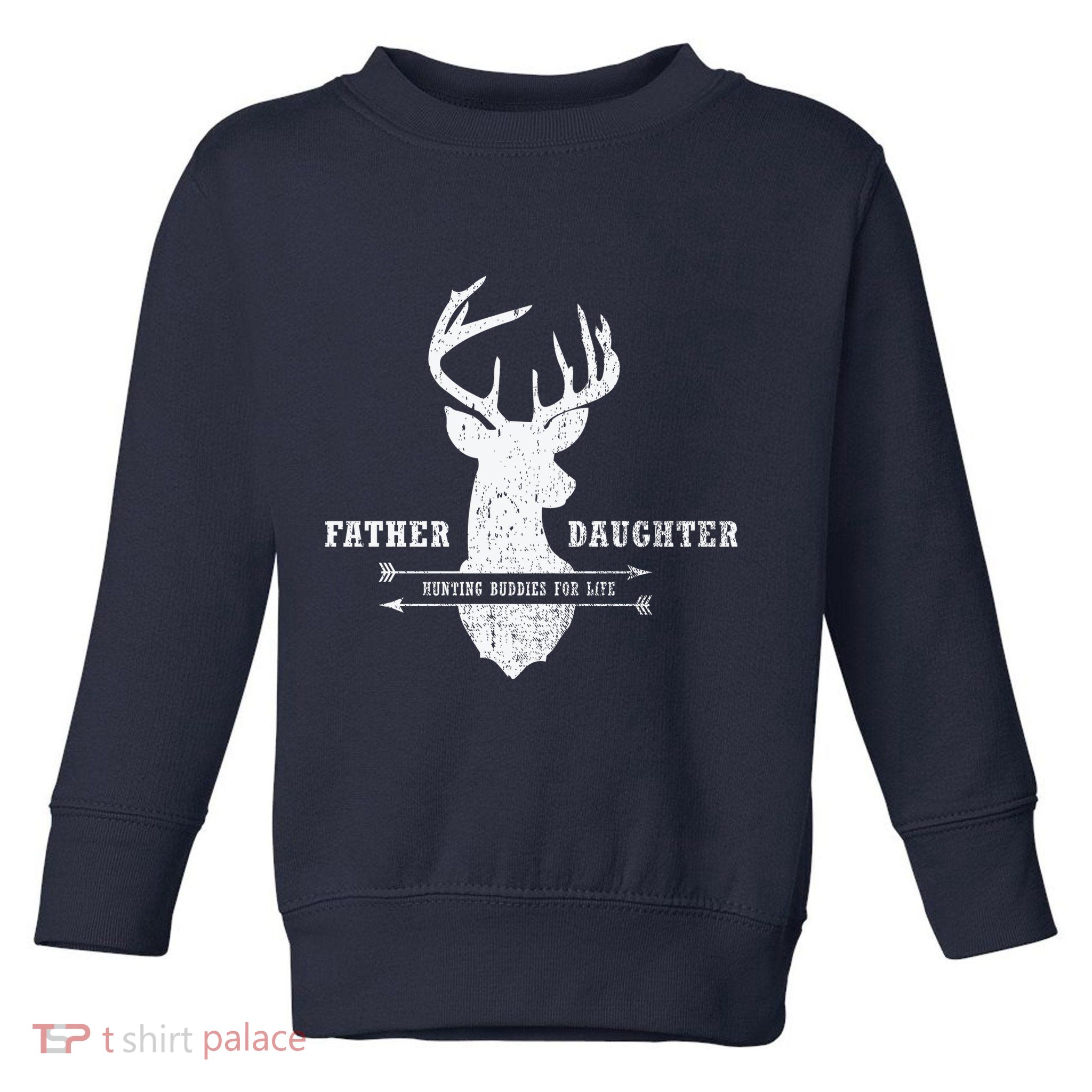 Father Daughter Hunting Toddler Sweatshirt