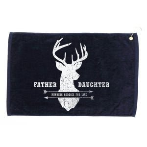 Father Daughter Hunting Grommeted Golf Towel