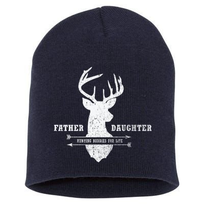 Father Daughter Hunting Short Acrylic Beanie