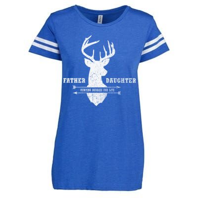 Father Daughter Hunting Enza Ladies Jersey Football T-Shirt