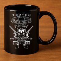 Father Daughter Side 11oz C Handle Ceramic Mug