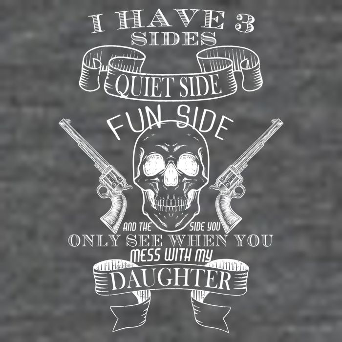 Father Daughter Side Tall T-Shirt