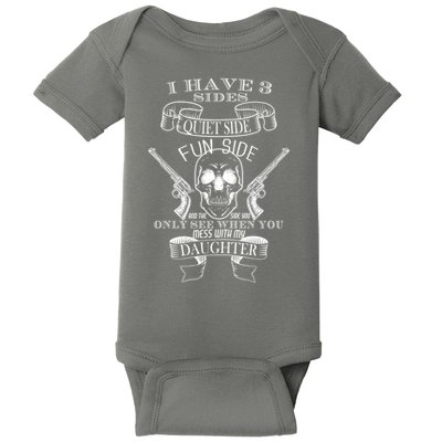 Father Daughter Side Baby Bodysuit