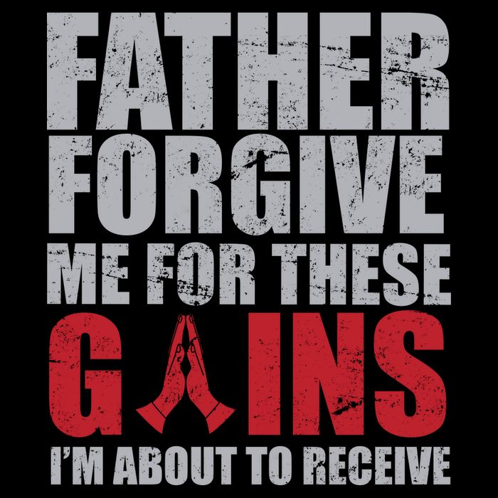Father Forgive Me For These Gains  Flexfit Unipanel Trucker Cap