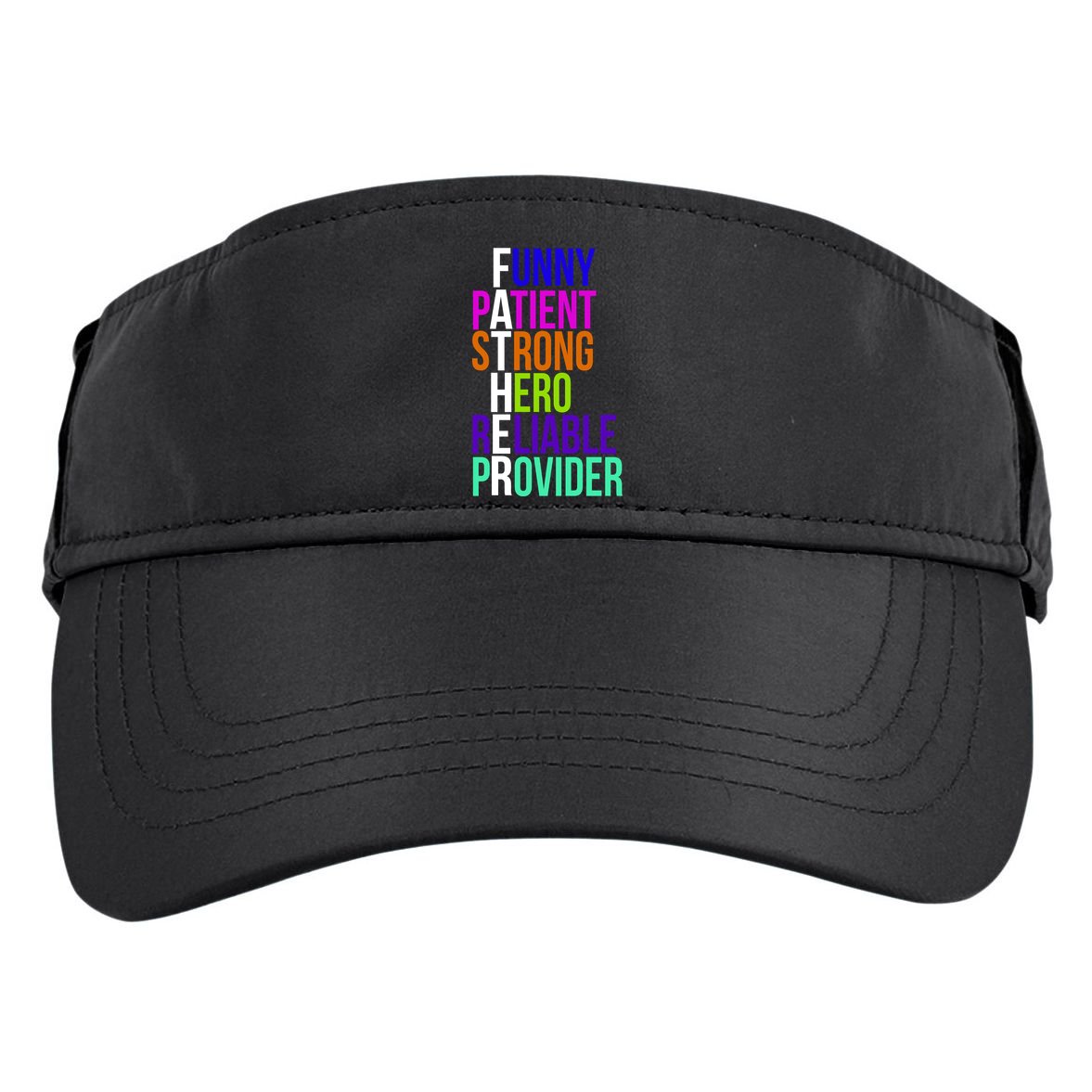 Father Funny Patient Strong Hero Provider Adult Drive Performance Visor