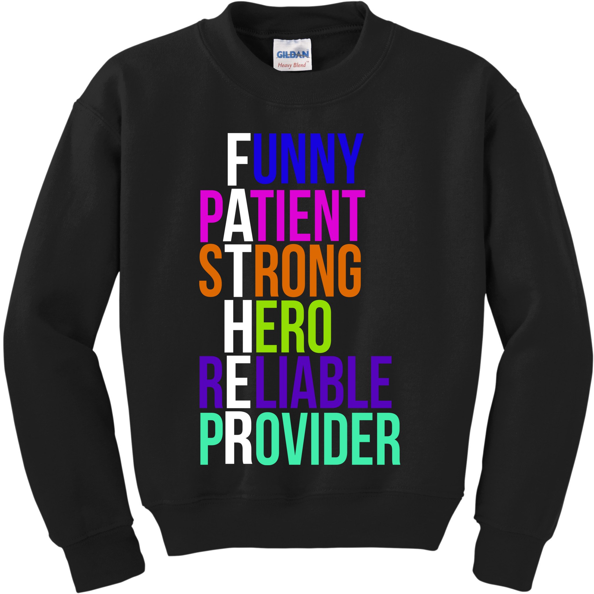 Father Funny Patient Strong Hero Provider Kids Sweatshirt