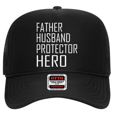 Father Husband Protector Hero Trucker Hat