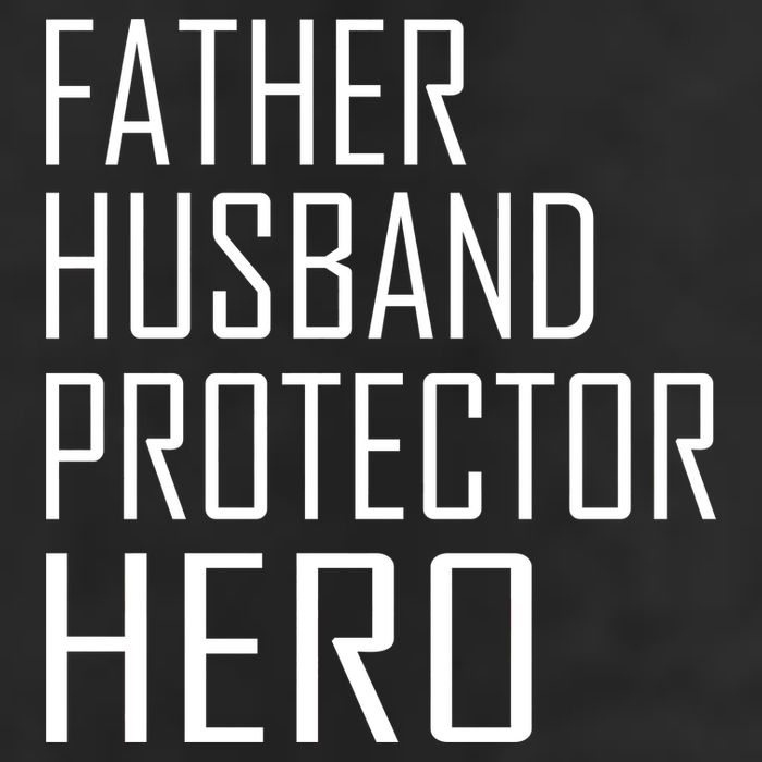 Father Husband Protector Hero Golf Towel