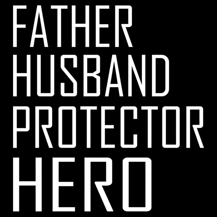 Father Husband Protector Hero Women's Knotted Racerback Tank