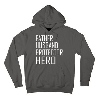 Father Husband Protector Hero Tall Hoodie