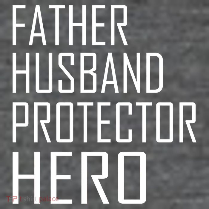 Father Husband Protector Hero Tank Top