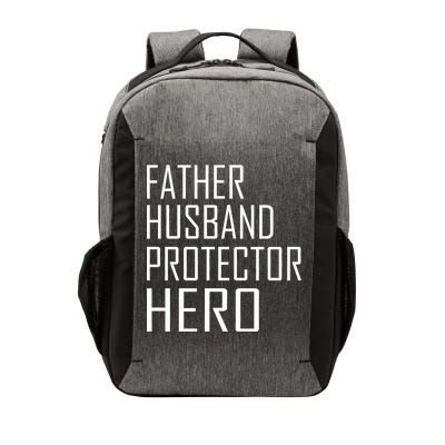 Father Husband Protector Hero Vector Backpack