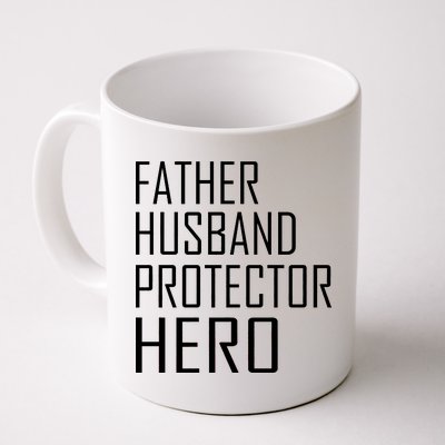 Father Husband Protector Hero Coffee Mug