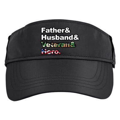 Father Husband Veteran Hero Adult Drive Performance Visor