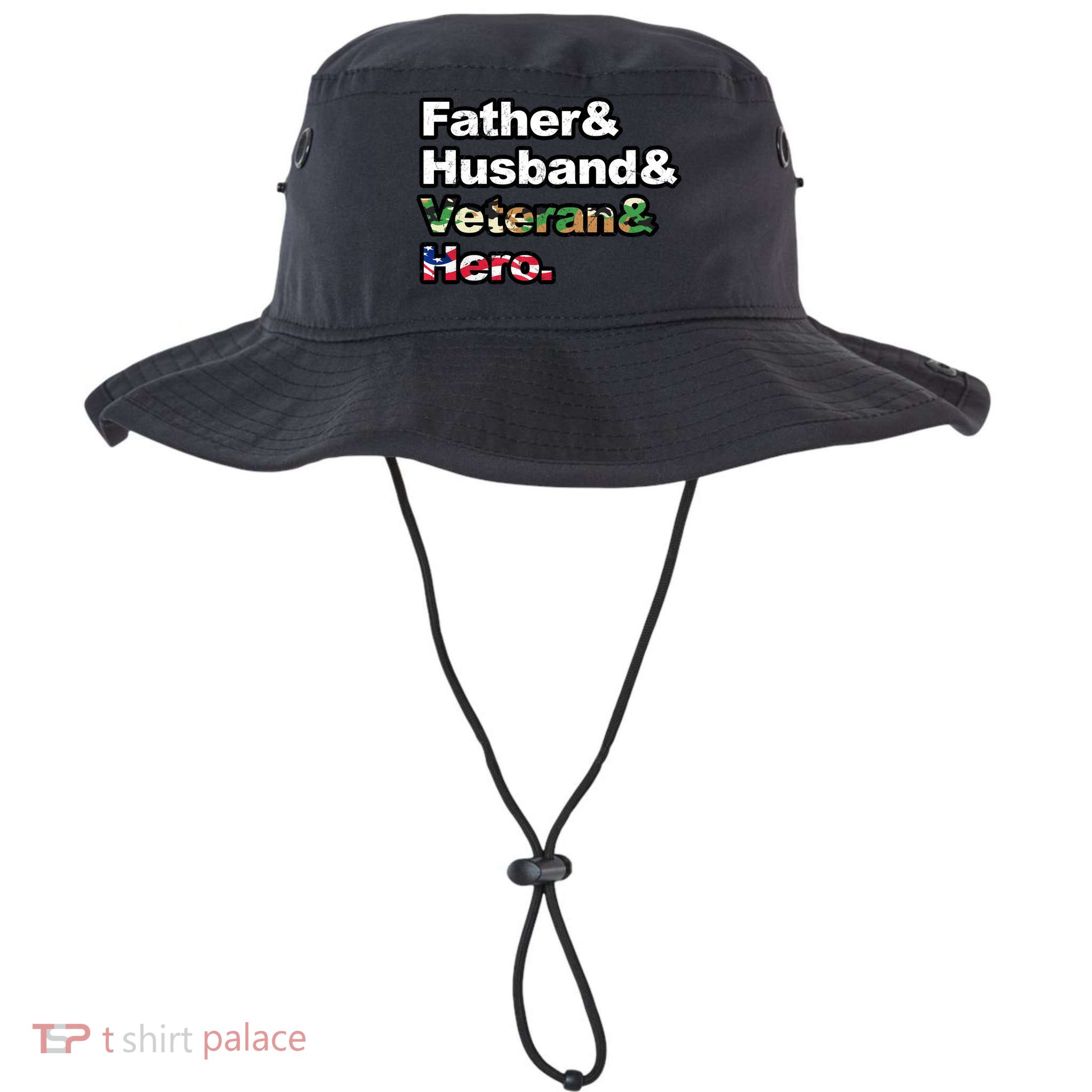 Father Husband Veteran Hero Bucket Hat