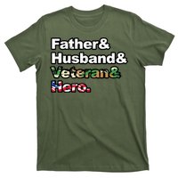 Father Husband Veteran Hero T-Shirt