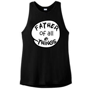 Father Of All Things Ladies PosiCharge Tri-Blend Wicking Tank