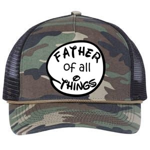 Father Of All Things Retro Rope Trucker Hat Cap