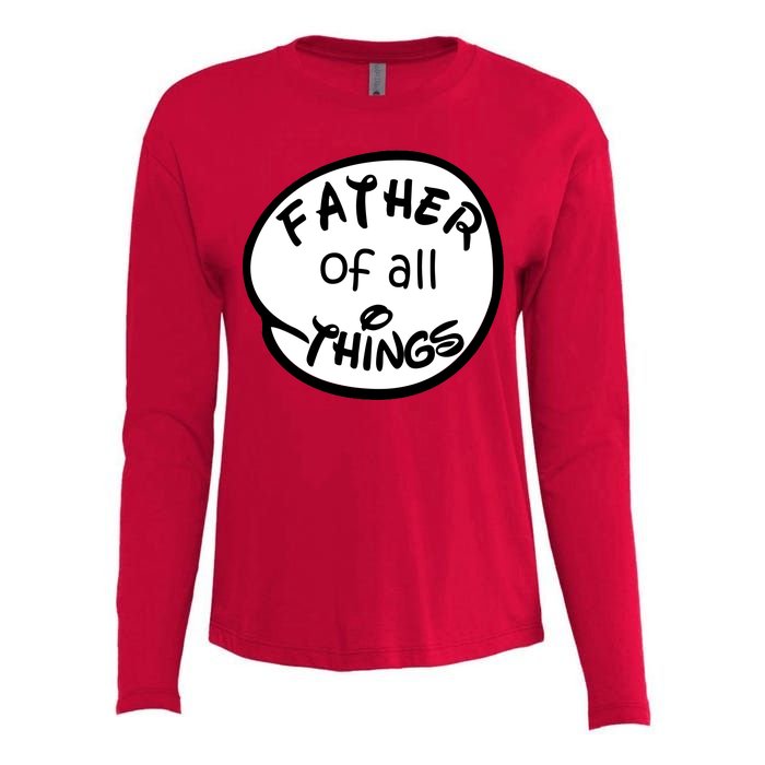 Father Of All Things Womens Cotton Relaxed Long Sleeve T-Shirt