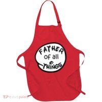 Father Of All Things Full-Length Apron With Pockets