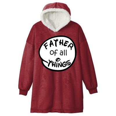 Father Of All Things Hooded Wearable Blanket