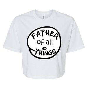 Father Of All Things Bella+Canvas Jersey Crop Tee