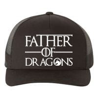 Father Of Dragons Funny Fathers Day Yupoong Adult 5-Panel Trucker Hat