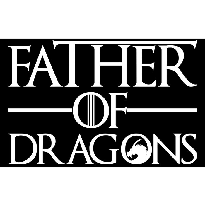 Father Of Dragons Funny Fathers Day Bumper Sticker