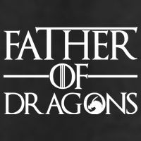 Father Of Dragons Funny Fathers Day Adult Drive Performance Visor