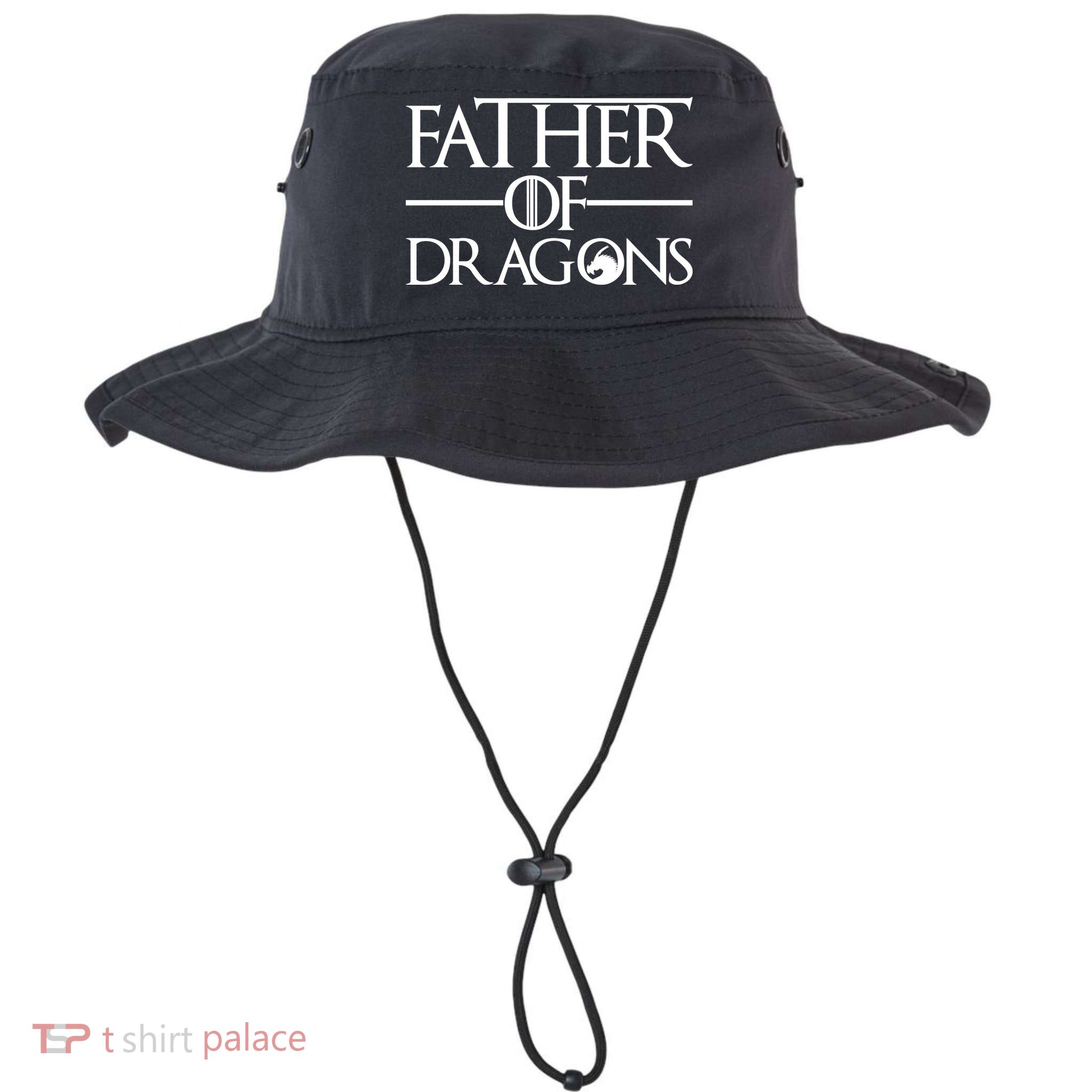 Father Of Dragons Funny Fathers Day Bucket Hat