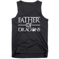 Father Of Dragons Funny Fathers Day Tank Top