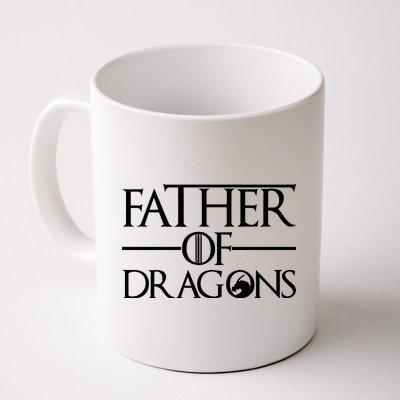 Father Of Dragons Funny Fathers Day Coffee Mug