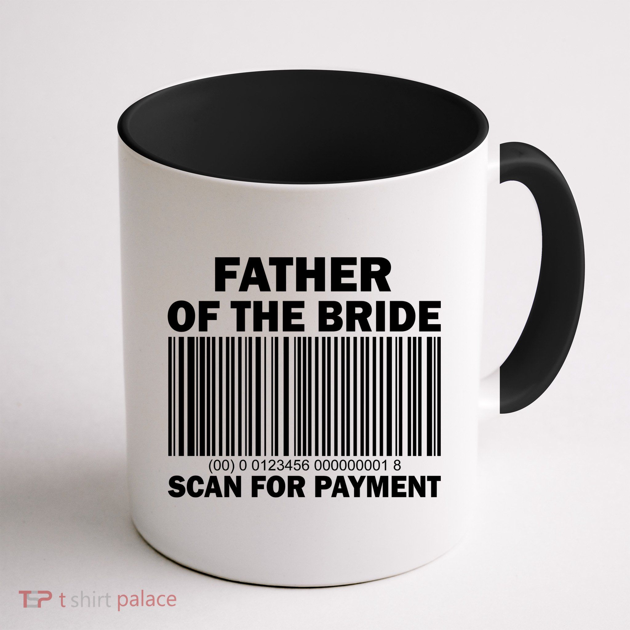 Father Of The Bride Scan For Payment Mug