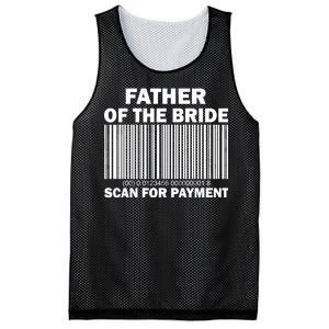 Father Of The Bride Scan For Payment Mesh Reversible Basketball Jersey Tank