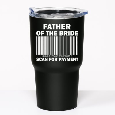 Father Of The Bride Scan For Payment Tumbler