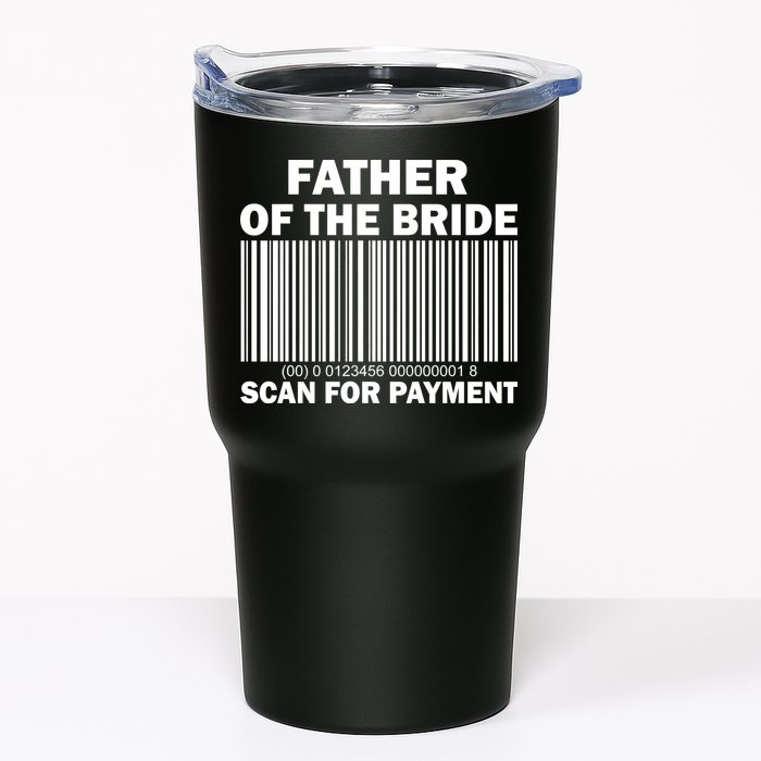 Father Of The Bride Scan For Payment Tumbler