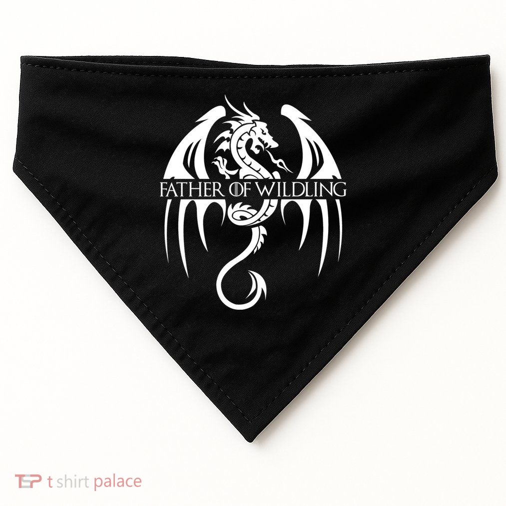 Father Of Wildling USA-Made Doggie Bandana