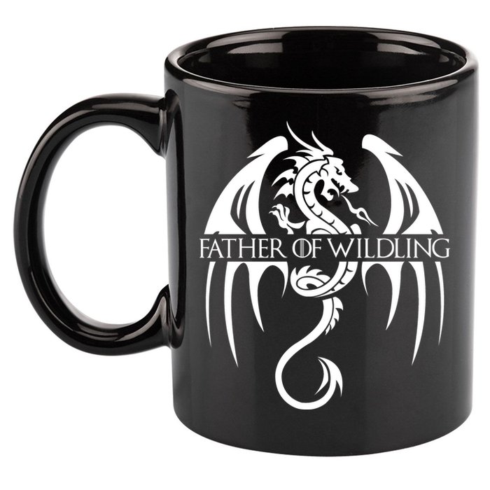 Father Of Wildling 11oz C Handle Ceramic Mug