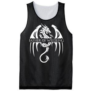 Father Of Wildling Mesh Reversible Basketball Jersey Tank