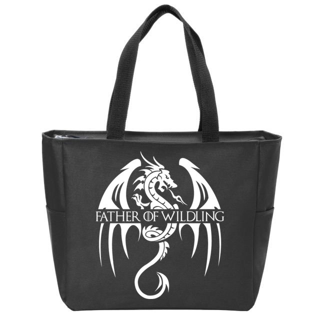 Father Of Wildling Zip Tote Bag