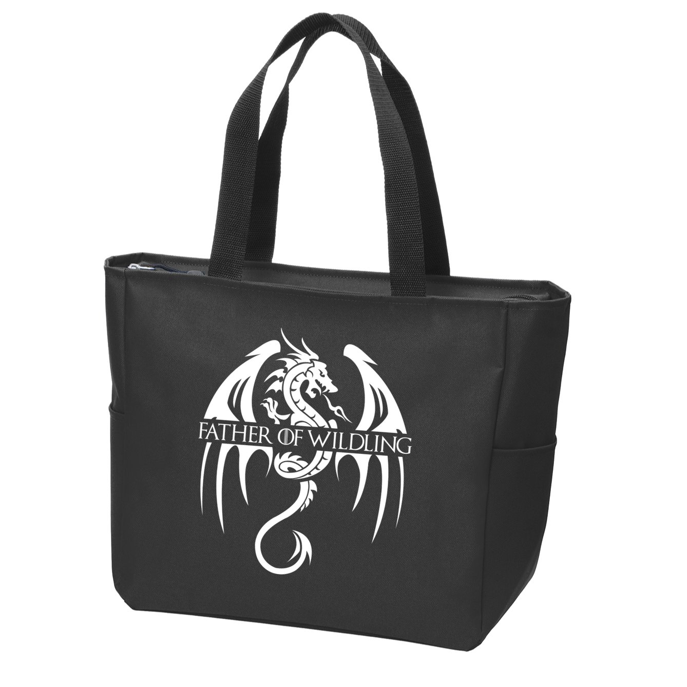 Father Of Wildling Zip Tote Bag