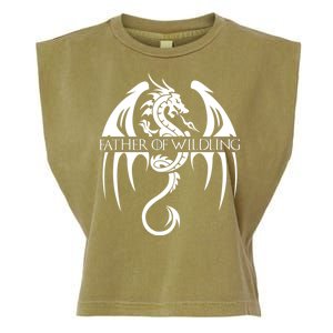 Father Of Wildling Garment-Dyed Women's Muscle Tee