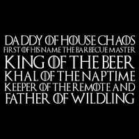 Father Of Wildling Daddy Of House Chaos Flatbill Hat