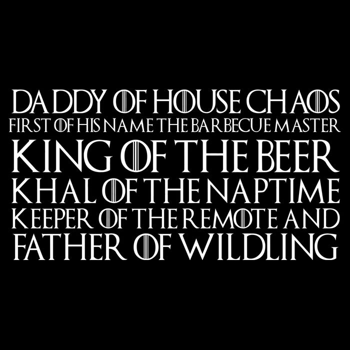 Father Of Wildling Daddy Of House Chaos Youth Performance Sprint T-Shirt
