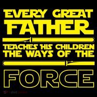  Father Teaches The Ways Of The Force Button