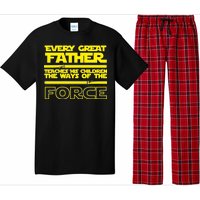  Father Teaches The Ways Of The Force Pajama Set