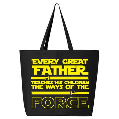  Father Teaches The Ways Of The Force 25L Jumbo Tote